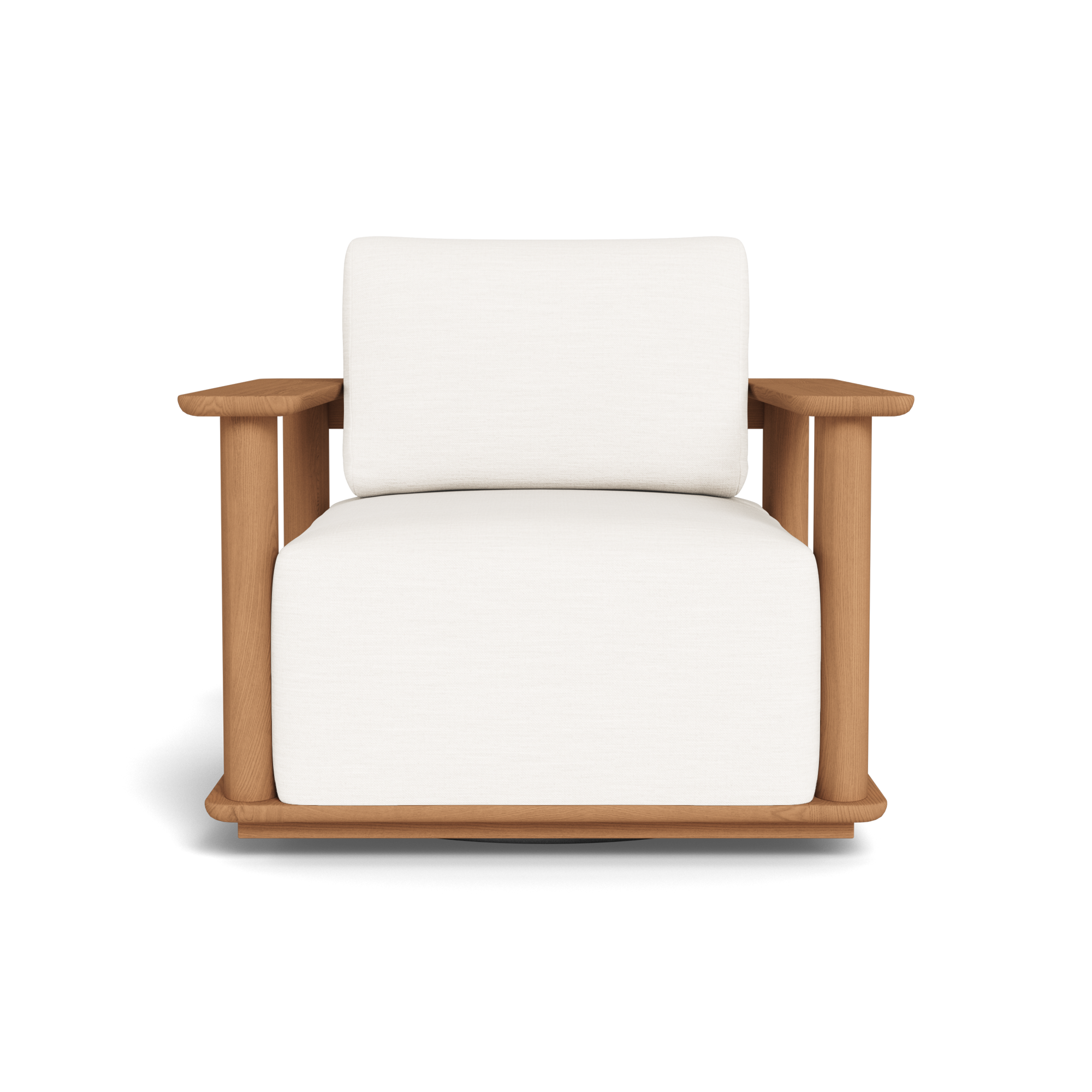 Newport Teak Swivel Lounge Chair