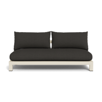 Pacific Aluminum 2 Seat Armless Sofa