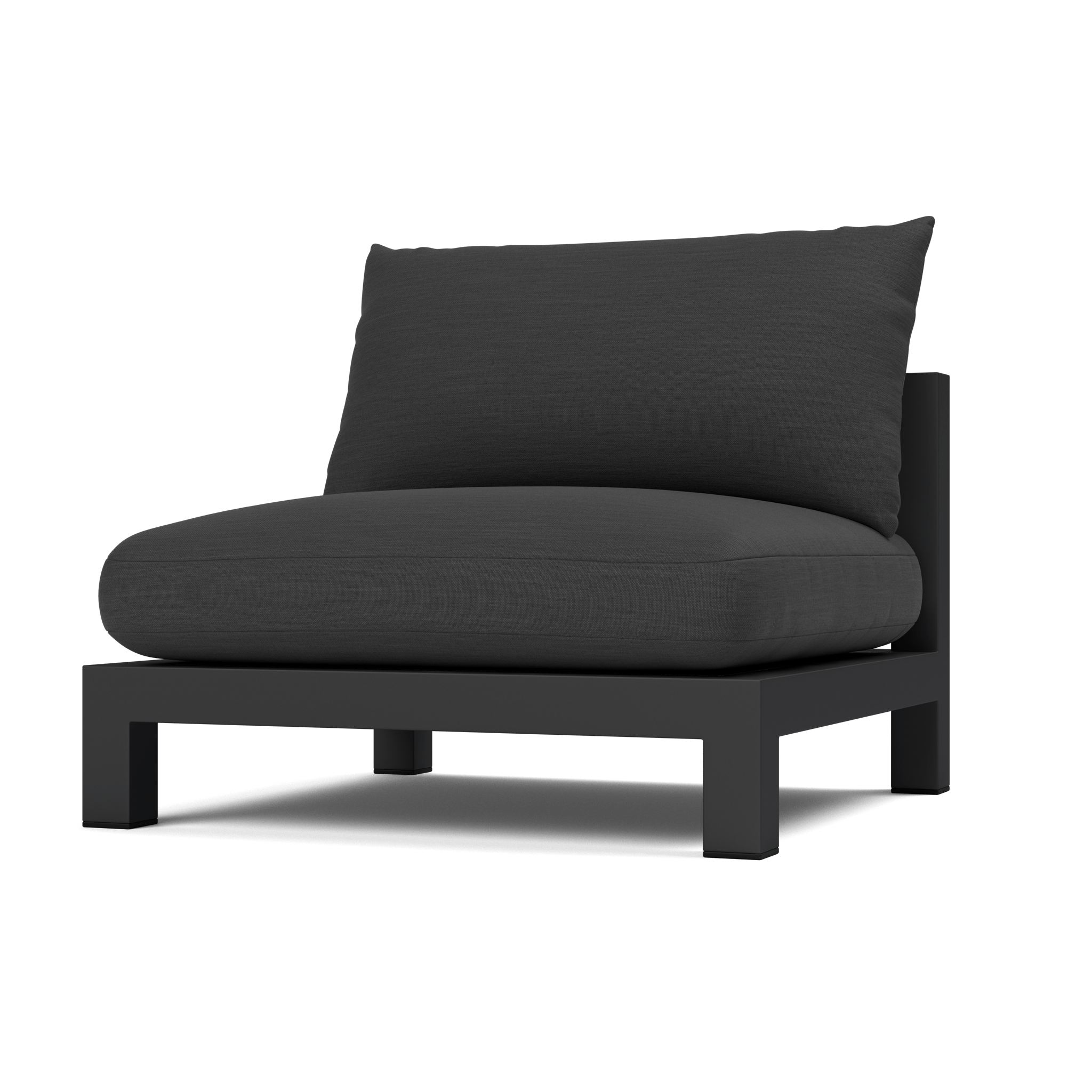 Pacific Aluminum Armless Single