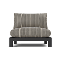 Pacific Aluminum Armless Single