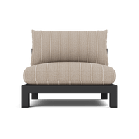 Pacific Aluminum Armless Single