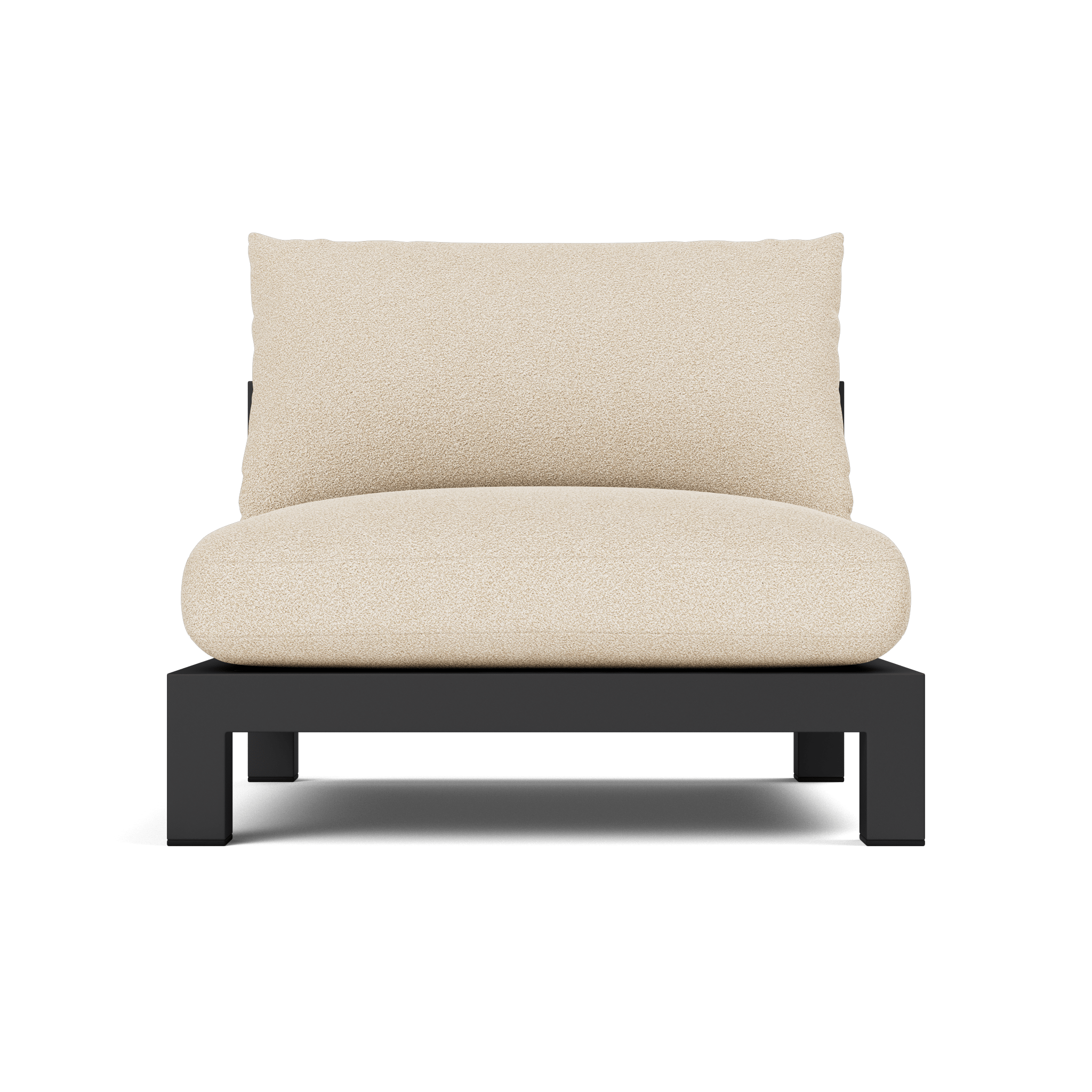 Pacific Aluminum Armless Single
