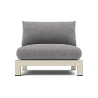 Pacific Aluminum Armless Single