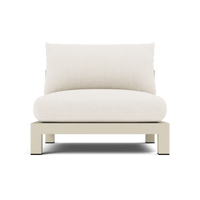 Pacific Aluminum Armless Single