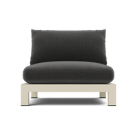 Pacific Aluminum Armless Single