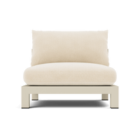 Pacific Aluminum Armless Single