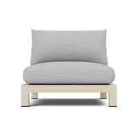 Pacific Aluminum Armless Single