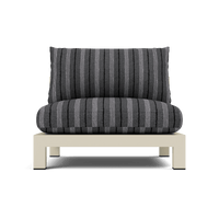 Pacific Aluminum Armless Single