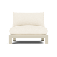 Pacific Aluminum Armless Single