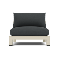 Pacific Aluminum Armless Single