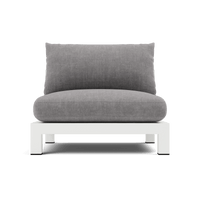 Pacific Aluminum Armless Single