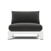 Pacific Aluminum Armless Single