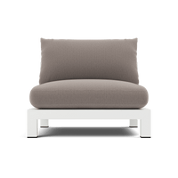 Pacific Aluminum Armless Single