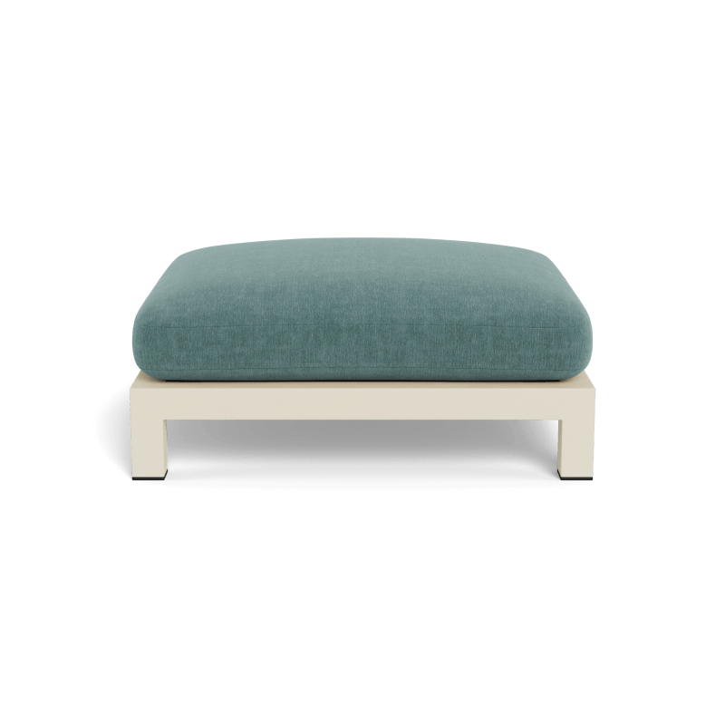 Pacific Aluminum Ottoman