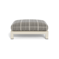 Pacific Aluminum Ottoman