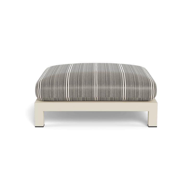 Pacific Aluminum Ottoman