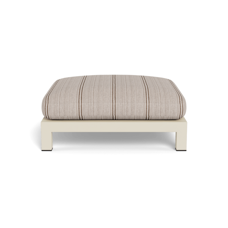 Pacific Aluminum Ottoman