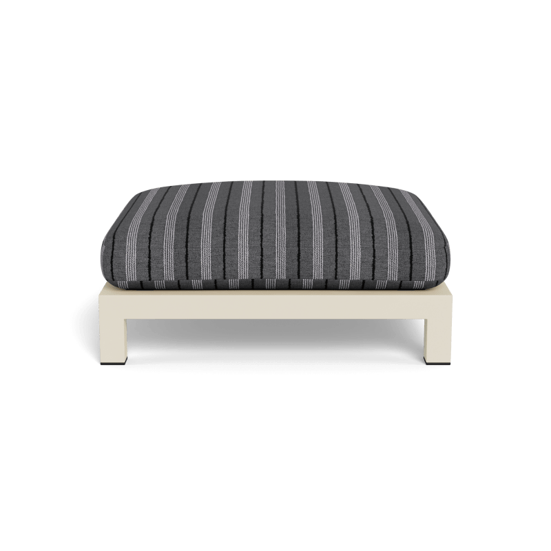 Pacific Aluminum Ottoman