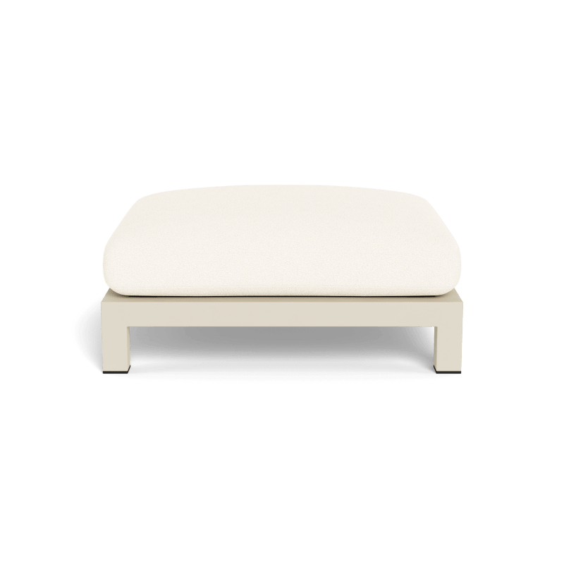 Pacific Aluminum Ottoman