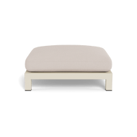 Pacific Aluminum Ottoman