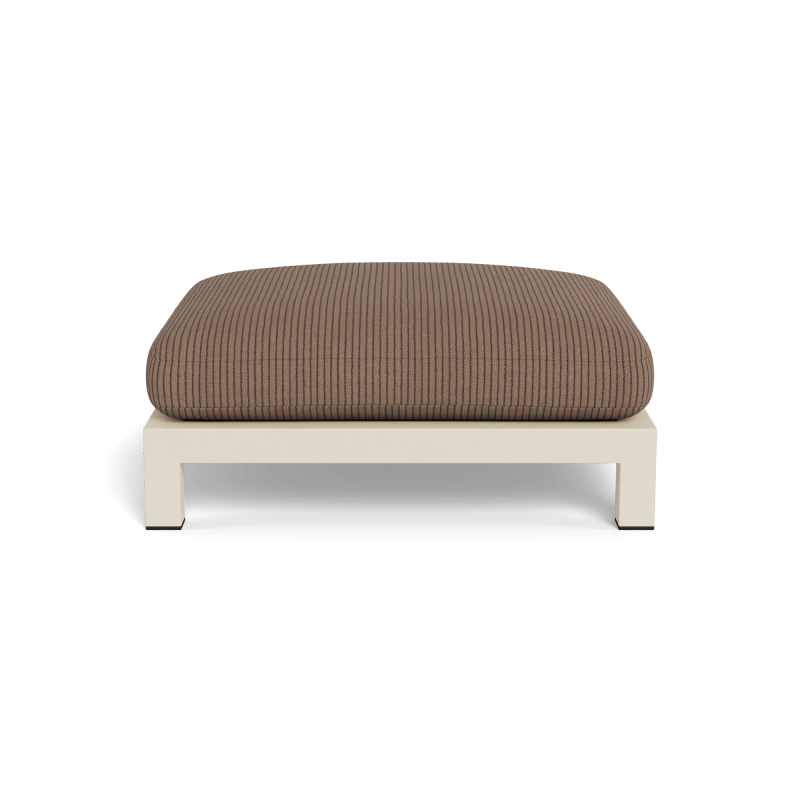 Pacific Aluminum Ottoman