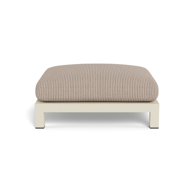 Pacific Aluminum Ottoman