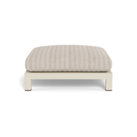 Pacific Aluminum Ottoman
