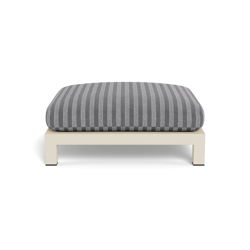 Pacific Aluminum Ottoman