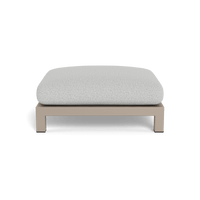 Pacific Aluminum Ottoman
