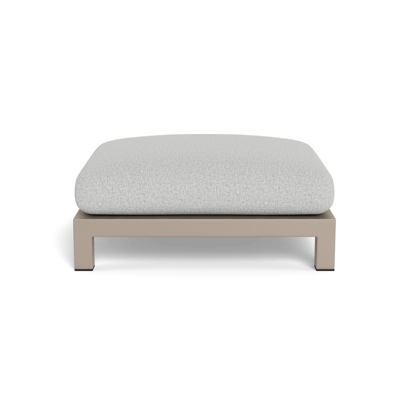 Pacific Aluminum Ottoman
