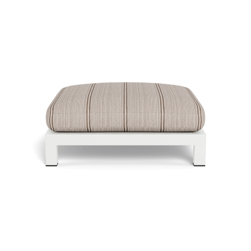 Pacific Aluminum Ottoman