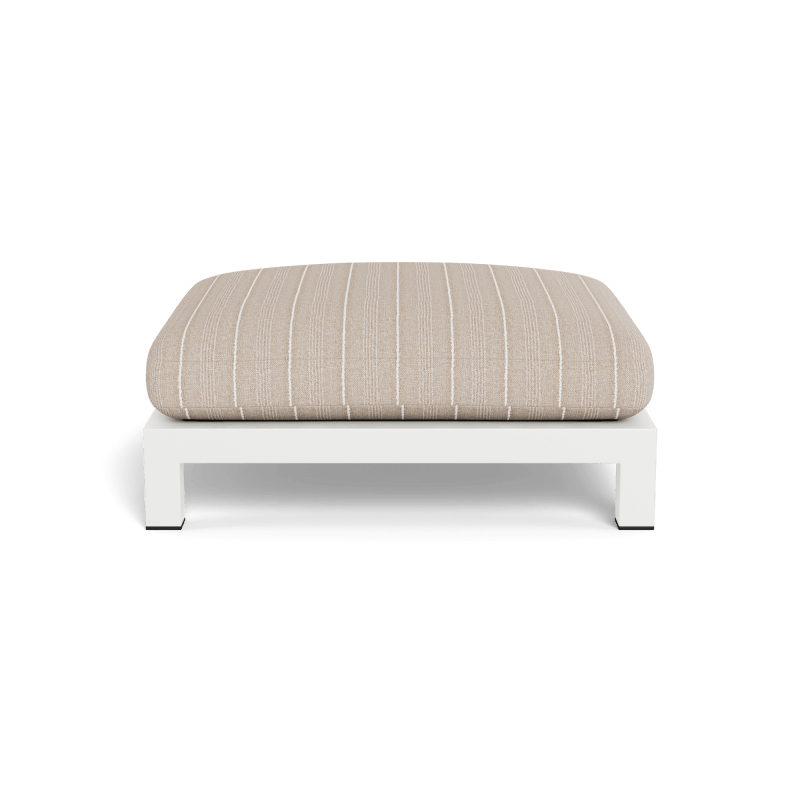 Pacific Aluminum Ottoman