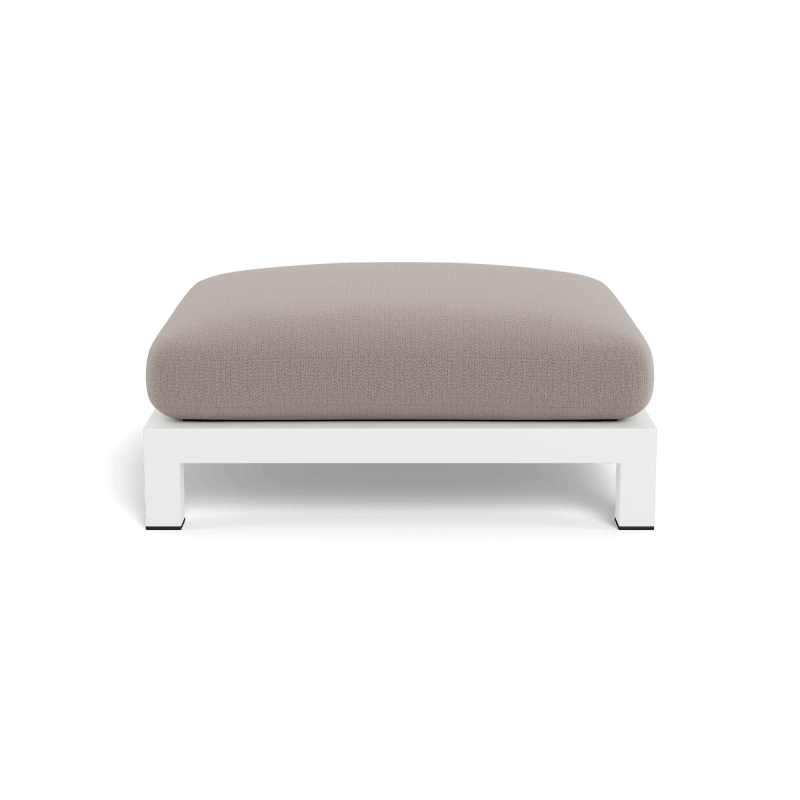 Pacific Aluminum Ottoman