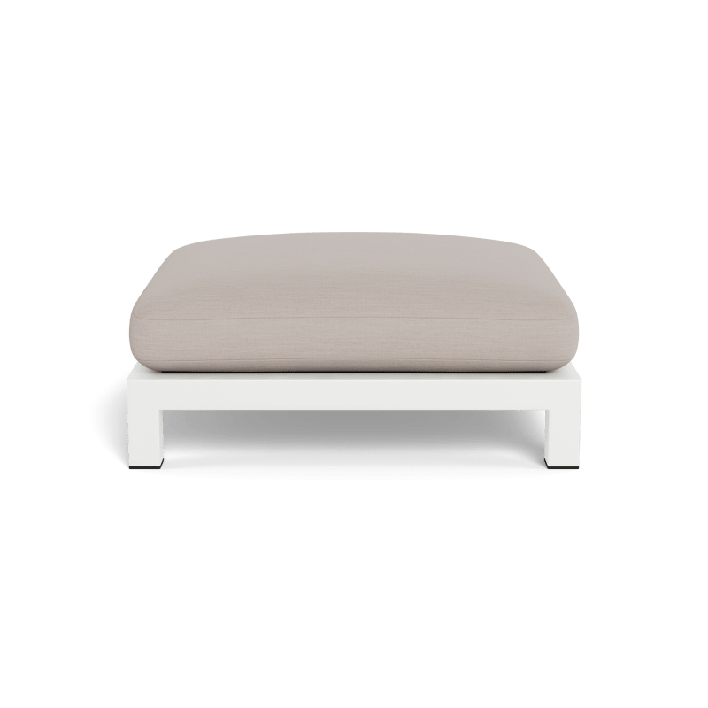 Pacific Aluminum Ottoman