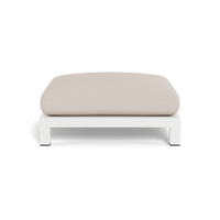 Pacific Aluminum Ottoman