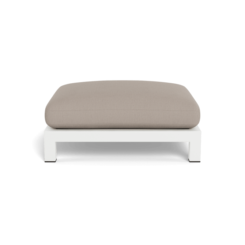 Pacific Aluminum Ottoman