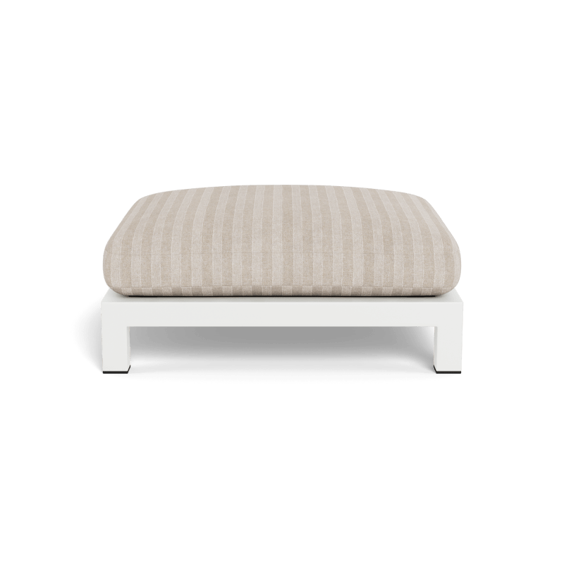 Pacific Aluminum Ottoman