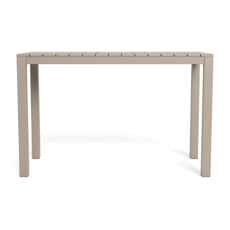 Pacific Aluminum Rectangle Bar Table