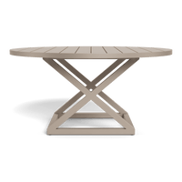 Pacific Aluminum Round Dining Table 60"