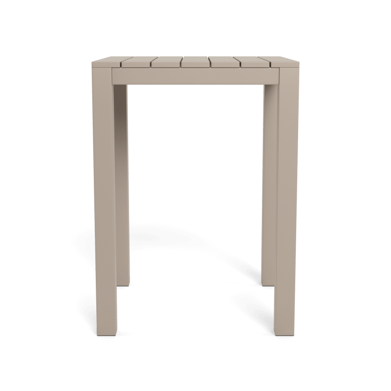 Pacific Aluminum Square Bar Table