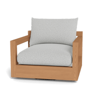 Pacific Teak Swivel Lounge Chair