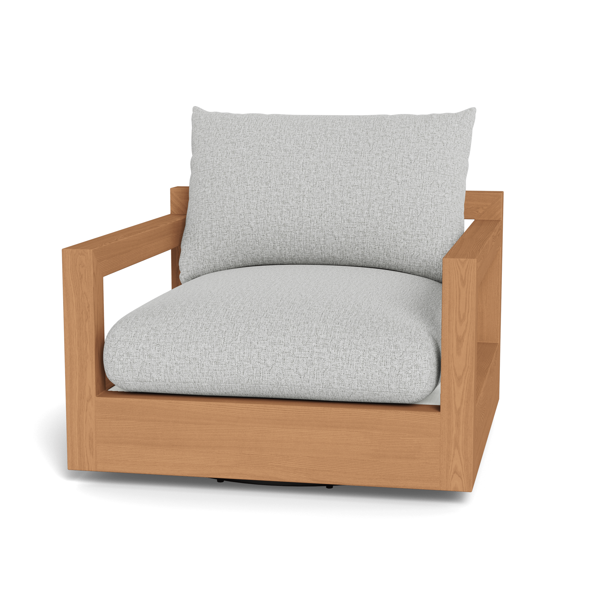 Pacific Teak Swivel Lounge Chair