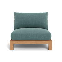 Pacific Teak Armless Single