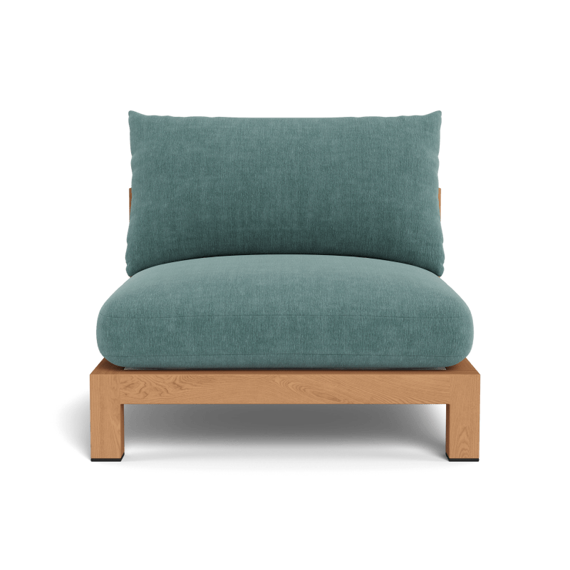 Pacific Teak Armless Single