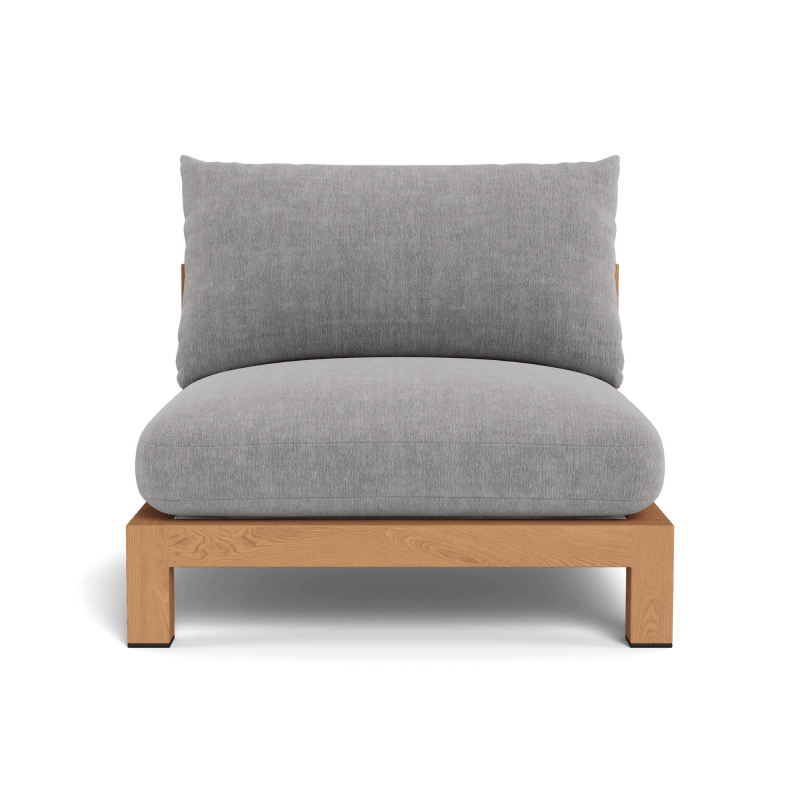 Pacific Teak Armless Single