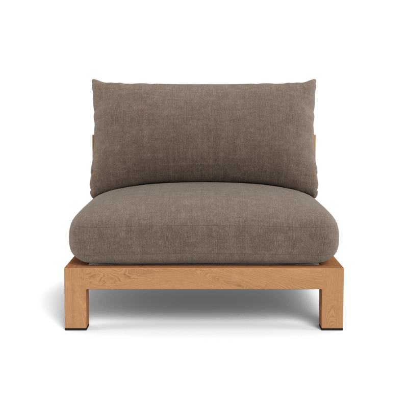 Pacific Teak Armless Single