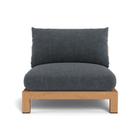 Pacific Teak Armless Single
