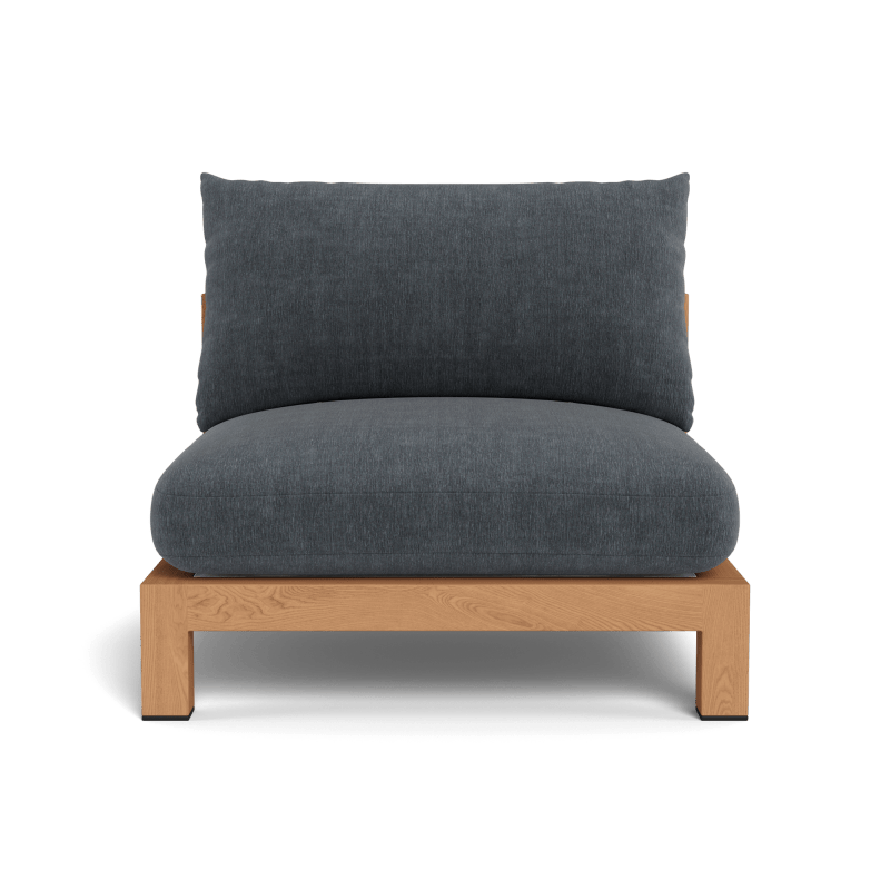 Pacific Teak Armless Single