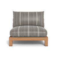 Pacific Teak Armless Single