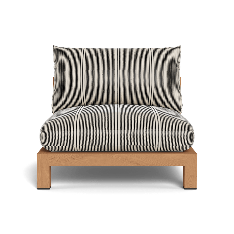 Pacific Teak Armless Single
